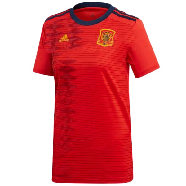 Camiseta España Replica Primera Ropa Mujer 2019 Rojo